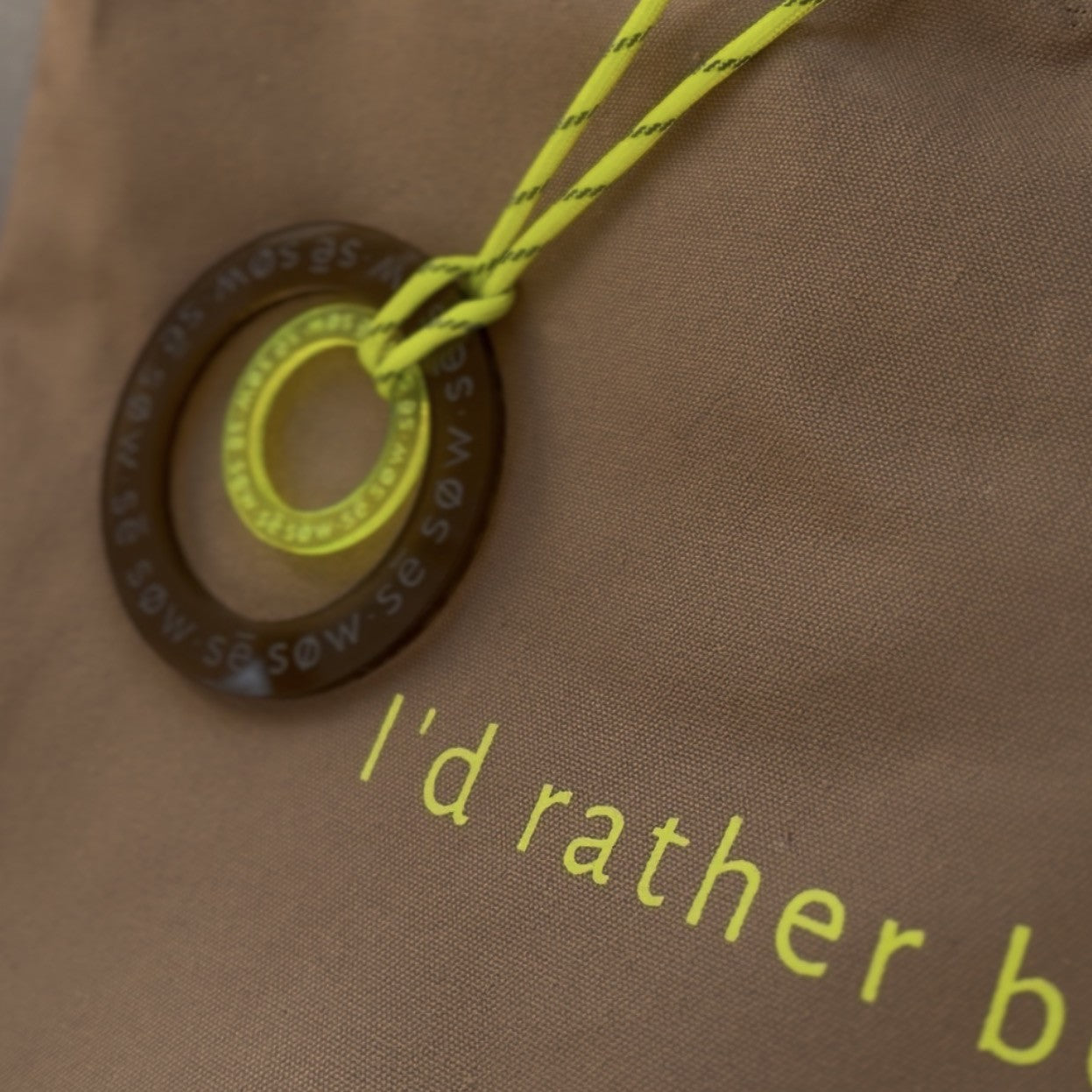 Tote Bag 'I'd Rather Be Mowing the Lawn'